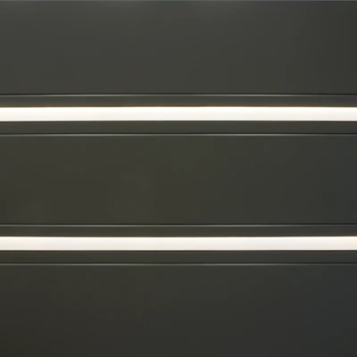 Slimline — led-valaistuilla ikkunoilla — JK-Ovet